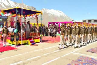 Himachal Day celebrated at kaza spiti