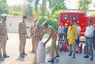 Fire Station Mock Drill