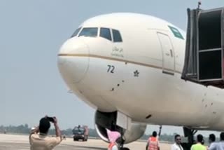 Saudia Airlines cargo flight make emergency landing at Kolkata Airport