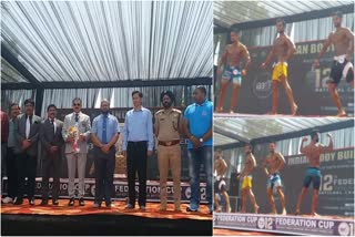 National level body building competition in Haldwani