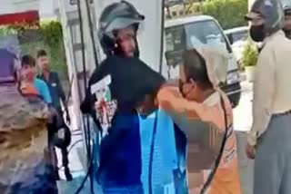 Goons Beat Petrol Pump Employee