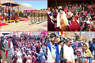 Himachal Day celebrated at kaza spiti
