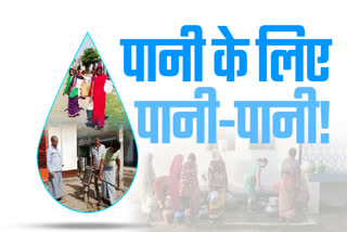 Water problem in Karhariya Panchayat of Bokaro