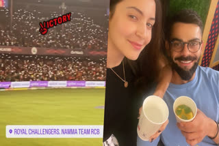 Anushka Sharma, Virat Kohli indulge in 'post-match drinks' as RCB beat DC in IPL