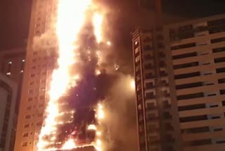 Dubai Building Fire