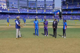 IPL  Mumbai Indians vs Kolkata Knight Riders  Mumbai Indians  Kolkata Knight Riders  MI vs KKR toss report  surya kumar yadav  Rohit sharma  Nitish Rana  ഐപിഎല്‍  ഐപിഎല്‍ 2023  മുംബൈ ഇന്ത്യന്‍സ്  കൊല്‍ക്കത്ത നൈറ്റ്‌ റൈഡേഴ്‌സ്  സൂര്യകുമാര്‍ യാദവ്  നിതീഷ് റാണ