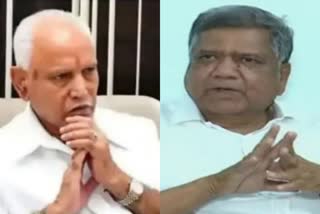 BS Yeddyurappa and Jagadish Shettar