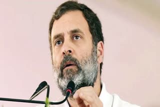 Rahul Targets PM Modi ETV bharat