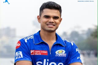 Arjun Tendulkar makes IPL debut for Mumbai Indians