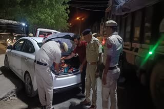 police started night domination campaign in Bhiwani latest news