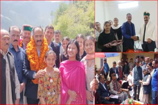 Panchayati Raj Minister Anirudh Singh visit Moolkoti and Mashobra in Shimla