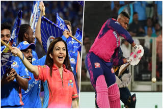 Glimpses of Sunday IPL Encounters