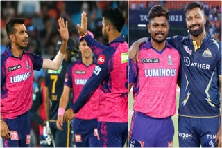 Rajasthan Royals VS Gujarat titans match photos