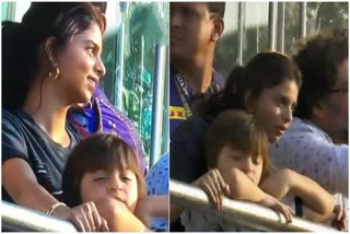 Suhana Khan and lil brother AbRam