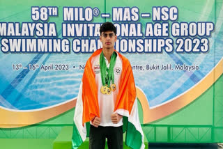 Vedaant wins 5 gold medals for India at swimming championship
