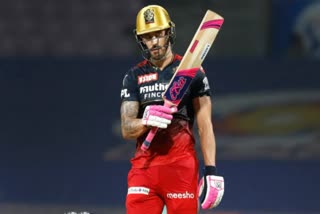 Etv BharatFaf du Plessis On RCB vs CSK