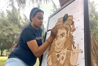 mehndi painting recorded in Limca Book of Records