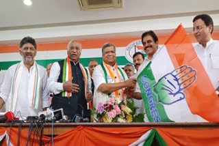 Jagadeesh Shettar Joined Congress