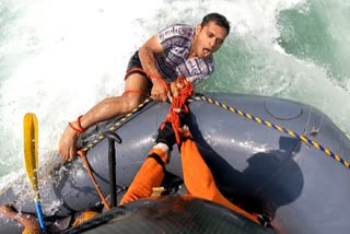 Rafting guide saved the life of a tourist