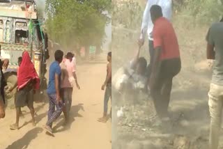 woman-officer-from-mining-department-dragged-attacked-by-people-allegedly-involved-in-illegal-sand-mining-in-bihta-town-in-patna-district