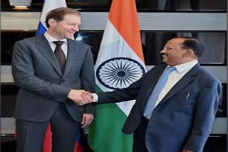 NSA Ajit Doval Russian Deputy Prime Minister Denis Manturov