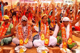Christian Families Reconverted to Hinduism ETV Bharat