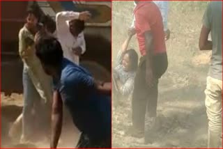 Bihar Sand Mafia Beaten to Female