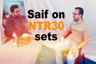 NTR30: Saif Ali Khan commences shooting for Jr NTR's next with Janhvi Kapoor