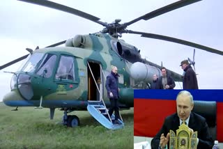Russia President Putin Visited Ukraine Occupied Places