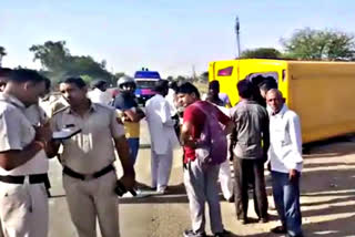 school bus accident in hisar