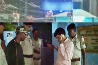 obscene text displayed on tv  baghalpur  baghalpur obscene text displayed  patna obscene visual displayed  national news  bihar news  ടിവി സ്‌ക്രീനിൽ അശ്ലീല വാചകം  ഭഗൽപൂർ  റെയിൽവെ സ്‌റ്റേഷനിലെ ടിവി സ്‌ക്രീനിൽ അശ്ലീല വീഡിയോ  പൊതുസ്ഥലത്തെ ടിവി സ്‌ക്രീനിൽ അശ്ലീല വാചകം  ബിഹാർ വാർത്തകൾ  ദേശീയ വാർത്തകൾ