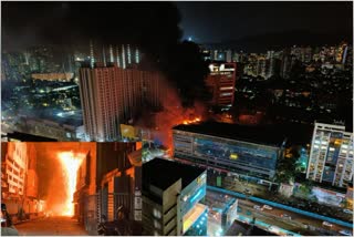 Fire Breaks in Mall