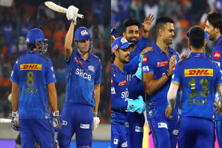 Mumbai indians beat sunrisers hyderabad by 14 runs to win a hat trick