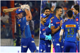 Glimpses of MI vs SRH Match