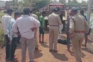 unknown body found in a pond in vidisha