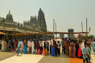 Yadadri temple