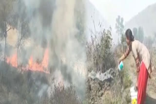 Forest Fire in Uttarakhand