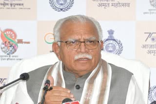 Manohar Lal press conference in Chandigarh