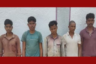 DRG arrested five Naxalite in Bijapur