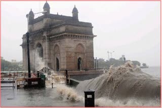 Mumbai High waves will Rise In The Sea