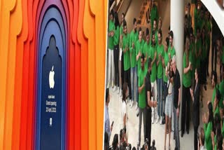 Tim Cook inaugurates Apple Delhi store