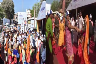 ST Sangamam in Somnath  : સૌરાષ્ટ્ર તમિલ સંગમ માટે આવેલા યાત્રીઓ ફર્યા ફેર ફૂદરડી