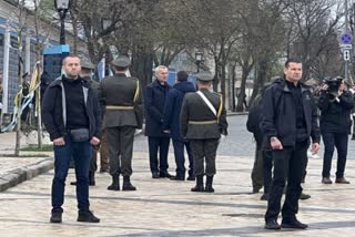 NATO chief Jens Stoltenberg makes surprise visit to Kyiv