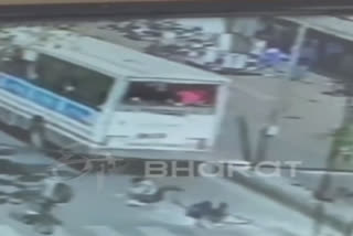 A visual of freak accident in Jamnagar