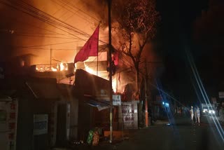 fire in furniture shop in Ranchi
