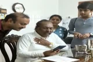 PM Narendra Modi called senior BJP leader Eshwarappa