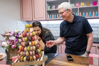 Tim Cook left amazed at how iPhone, Mac helps Mumbai girl prepare macarons