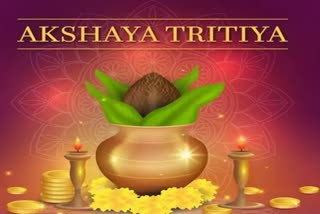 Goddess Lakshmi worship On Akshaya Tritiya