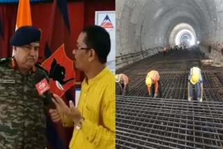 Brahmaputra River in Assam  ഇന്ത്യയിലെ ആദ്യത്തെ അണ്ടർ വാട്ടർ ടണൽ  Indias first underwater road tunnel  Indias first underwater road tunnel in Assam  ബോർഡർ റോഡ്‌സ് ഓർഗനൈസേഷൻ  ബ്രഹ്‌മപുത്ര  വിവിപി  ഇന്ത്യയിലെ ആദ്യത്തെ അണ്ടർവാട്ടർ റോഡ് ടണൽ  അമിത് ഷാ  വൈബ്രന്‍റ് വില്ലേജ് പ്രോഗ്രാം