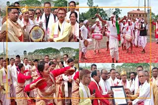 Sat Bihu celebrates at Rang Ghar in Sivasagar